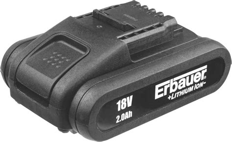 Find many great new & used options and get the best deals for Erbauer EXT 18V 2 x 2Ah Li-ion Cordless BRUSHLESS Combi drill BRAND NEW at the best online prices at eBay Free delivery for many products. . Erbauer battery